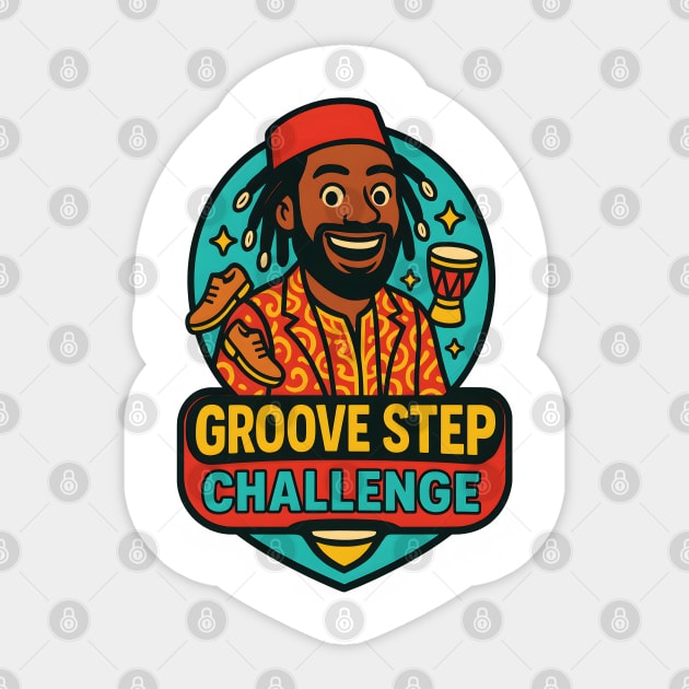 Step Master Badge Sticker by Eric's Store 4